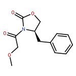 2-OXAZOLIDINONE, 3-(METHOXYACETYL)-4-(PHENYLMETHYL)-, (4R)-