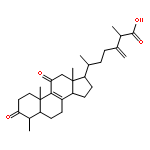 Ergosta-8,24(28)-dien-26-oicacid, 4-methyl-3,11-dioxo-, (4a,5a,25S)-