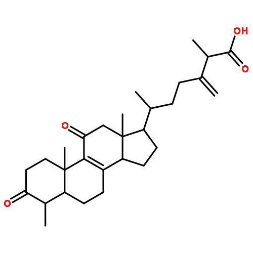 Ergosta-8,24(28)-dien-26-oicacid, 4-methyl-3,11-dioxo-, (4a,5a,25S)-