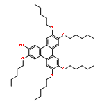 2-Triphenylenol, 3,6,7,10,11-pentakis(pentyloxy)-