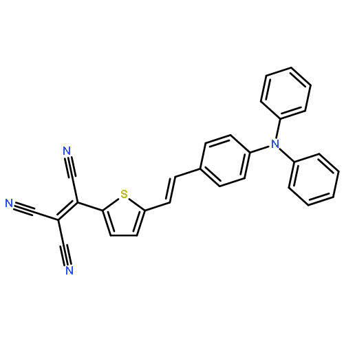 Ethenetricarbonitrile, [5-[2-[4-(diphenylamino)phenyl]ethenyl]-2-thienyl]-