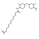 Poly[imino(2-methyl-1,4-cyclohexanediyl)methylene(3-methyl-1,4-cyclohexanediyl)imino(1,12-dioxo-1,12-dodecanediyl)]