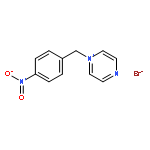 Pyrazinium, 1-[(4-nitrophenyl)methyl]-, bromide