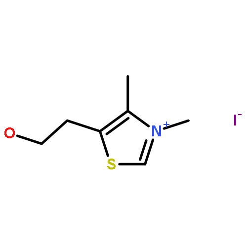Thiazolium,5-(2-hydroxyethyl)-3,4-dimethyl-, iodide (1:1)