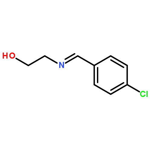 Ethanol, 2-[[(4-chlorophenyl)methylene]amino]-