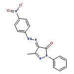 1H-Pyrazole-4,5-dione, 3-methyl-1-phenyl-, 4-[(4-nitrophenyl)hydrazone]