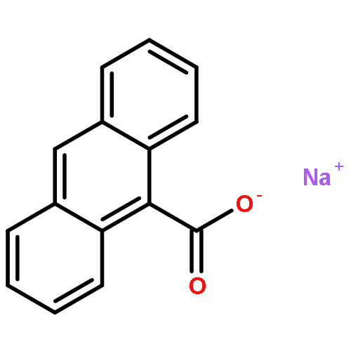 9-Anthracenecarboxylic acid, sodium salt