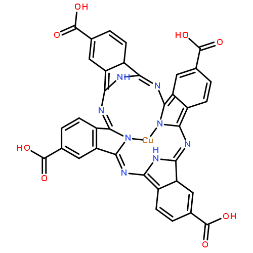 (TETRACARBOXYPHTHALOCYANINATO)COPPER(II)