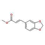 methyl 3-(1,3-benzodioxol-5-yl)prop-2-enoate