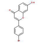 4H-1-Benzopyran-4-one, 2-(4-bromophenyl)-7-hydroxy-