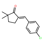 (E)-5[(4-CHLOROPHENYL)METHYLEN]-2,2-DIMETHYLCYCLOPENTANONE