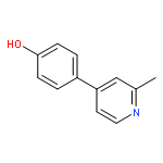 Phenol, 4-(2-methyl-4-pyridinyl)-