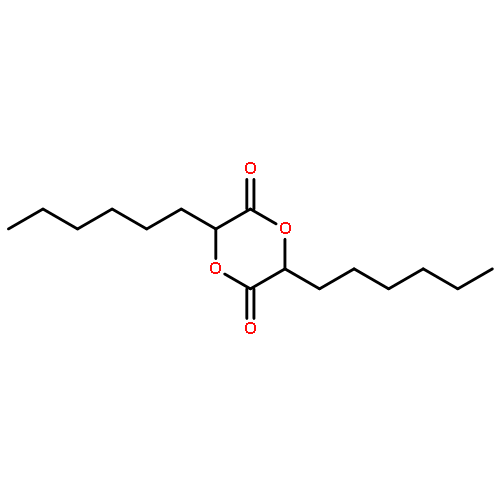 1,4-Dioxane-2,5-dione, 3,6-dihexyl-