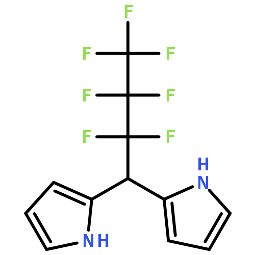 1H-Pyrrole, 2,2'-(2,2,3,3,4,4,4-heptafluorobutylidene)bis-