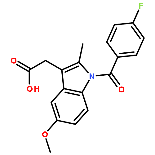 1-(4-fluorobenzoyl)-5-methoxy-2-methyl-1H-Indole-3-acetic acid