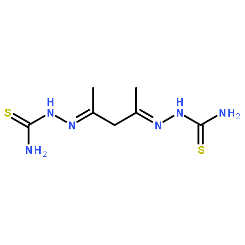 Hydrazinecarbothioamide, 2,2'-(1,3-dimethyl-1,3-propanediylidene)bis-