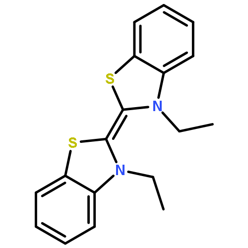 Benzothiazole,3-ethyl-2-(3-ethyl-2(3H)-benzothiazolylidene)-2,3-dihydro-