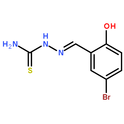 Hydrazinecarbothioamide,2-[(5-bromo-2-hydroxyphenyl)methylene]-