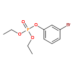 Phosphoric acid, 3-bromophenyl diethyl ester