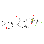 5,6-O-isopropylidene-2-O-trifluoromethylsulfonyl-D-mannono-1,4-lactone