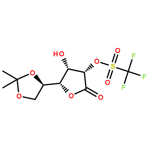 5,6-O-isopropylidene-2-O-trifluoromethylsulfonyl-D-mannono-1,4-lactone