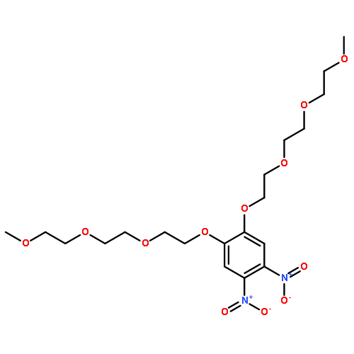 1,2-BIS{2-[2-(2-METHOXYETHOXY)ETHOXY]ETHOXY}-4,5-DINITROBENZENE