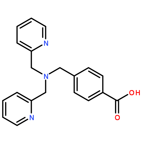 Benzoic acid, 4-[[bis(2-pyridinylmethyl)amino]methyl]-