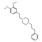 Piperazine, 1-[2-(3,4-dimethoxyphenyl)ethyl]-4-(3-phenylpropyl)-