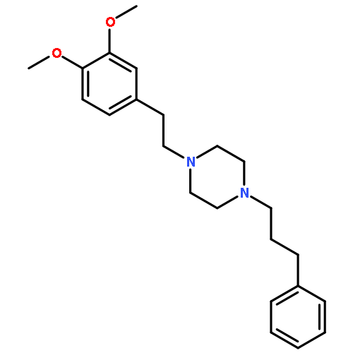 Piperazine, 1-[2-(3,4-dimethoxyphenyl)ethyl]-4-(3-phenylpropyl)-