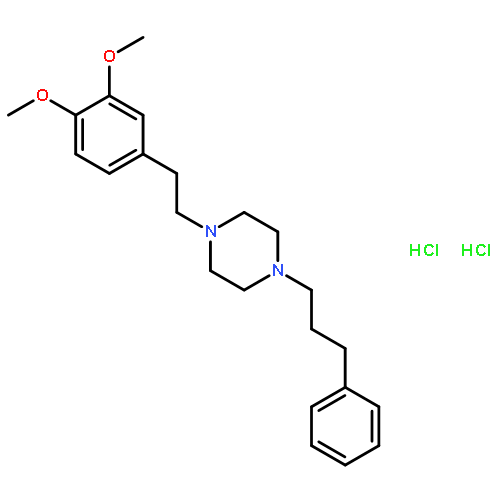 1-(3,4-Dimethoxyphenethyl)-4-(3-phenylpropyl)piperazine dihydrochloride