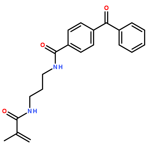 Benzamide, 4-benzoyl-N-[3-[(2-methyl-1-oxo-2-propenyl)amino]propyl]-