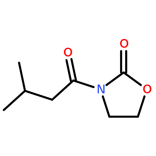 2-Oxazolidinone, 3-(3-methyl-1-oxobutyl)-