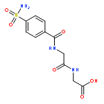 GLYCINE, N-[4-(AMINOSULFONYL)BENZOYL]GLYCYL-