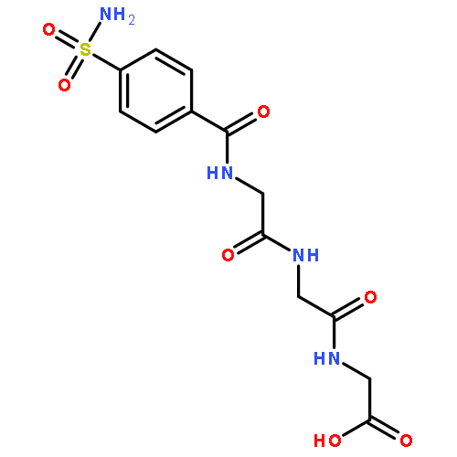 Glycine, N-[4-(aminosulfonyl)benzoyl]glycylglycyl-