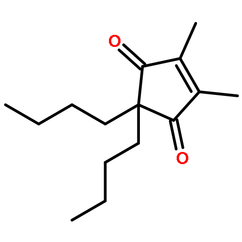 4-Cyclopentene-1,3-dione, 2,2-dibutyl-4,5-dimethyl-