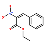 2-Propenoic acid, 2-nitro-3-phenyl-, ethyl ester