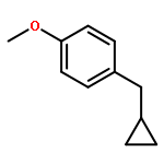 Benzene, 1-(cyclopropylmethyl)-4-methoxy-