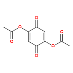 2,5-Cyclohexadiene-1,4-dione, 2,5-bis(acetyloxy)-