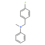 Benzenemethanamine, 4-fluoro-N-methyl-N-phenyl-