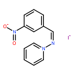 (Z)-1-(3-nitrophenyl)-N-pyridin-1-ium-1-ylmethanimine,iodide