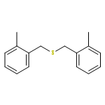 Benzene, 1,1'-[thiobis(methylene)]bis[2-methyl-