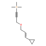SILANE, [3-[[(2E)-3-CYCLOPROPYL-2-PROPENYL]OXY]-1-PROPYNYL]TRIMETHYL-