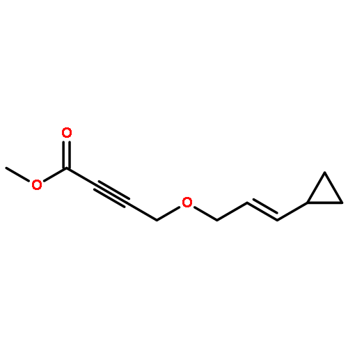 2-Butynoic acid, 4-[[(2E)-3-cyclopropyl-2-propenyl]oxy]-, methyl ester