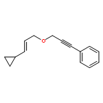 Benzene, [3-[[(2E)-3-cyclopropyl-2-propenyl]oxy]-1-propynyl]-