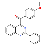 Methanone, (4-methoxyphenyl)(2-phenyl-4-quinazolinyl)-