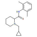 2-Piperidinecarboxamide,1-(cyclopropylmethyl)-N-(2,6-dimethylphenyl)-