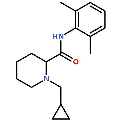 2-Piperidinecarboxamide,1-(cyclopropylmethyl)-N-(2,6-dimethylphenyl)-