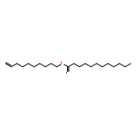 Dodecanoic acid, 9-decenyl ester