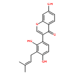 4H-1-Benzopyran-4-one,3-[2,4-dihydroxy-3-(3-methyl-2-buten-1-yl)phenyl]-7-hydroxy-