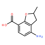 7-Benzofurancarboxylicacid, 4-amino-2,3-dihydro-2-methyl-